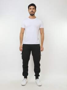 Men Sweatpants - màu đen - Xem 8