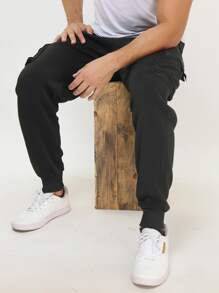 Men Sweatpants - màu đen - Xem 7