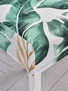 1/4/6件牛奶丝椅套，印花椅套，适用于酒店、客厅、餐厅 - 彩色 - 查看 7