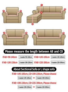 In Tơ sữa Bọc ghế sofa 1 Miếng + 42*42cm Vỏ gối 1 Miếng - Xám - Xem 6