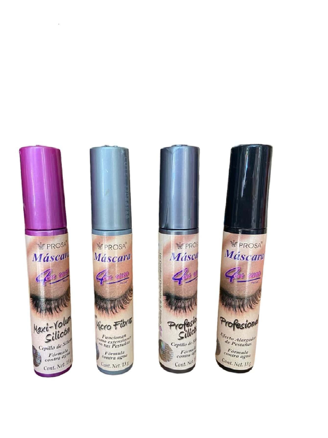 Kit Of 4 Mascaras For Eyelashes, Prosa Brand Mascara - màu đen - Xem 1