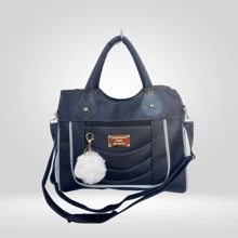 Women Shoulder Bags - 藏蓝色 - 查看 3