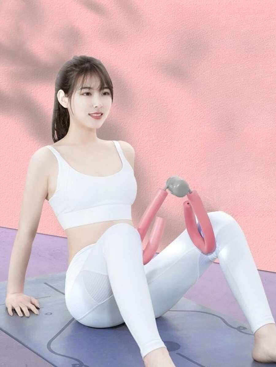 Pelvic Floor Muscle Trainer Leg Slimming Device Thigh Master Inner Thigh Workout Equipment Exercise Massager(random Color) - Pink - View 1