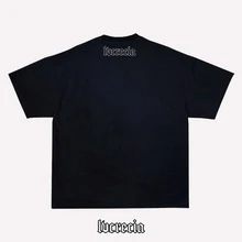 Playeras Hombres Camiseta Con Estampado De Figura - Negro - Ver 4