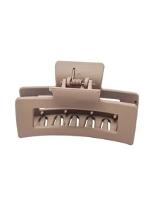 2pcs Rectangle Design Hair Claw - Multicolor - View 10