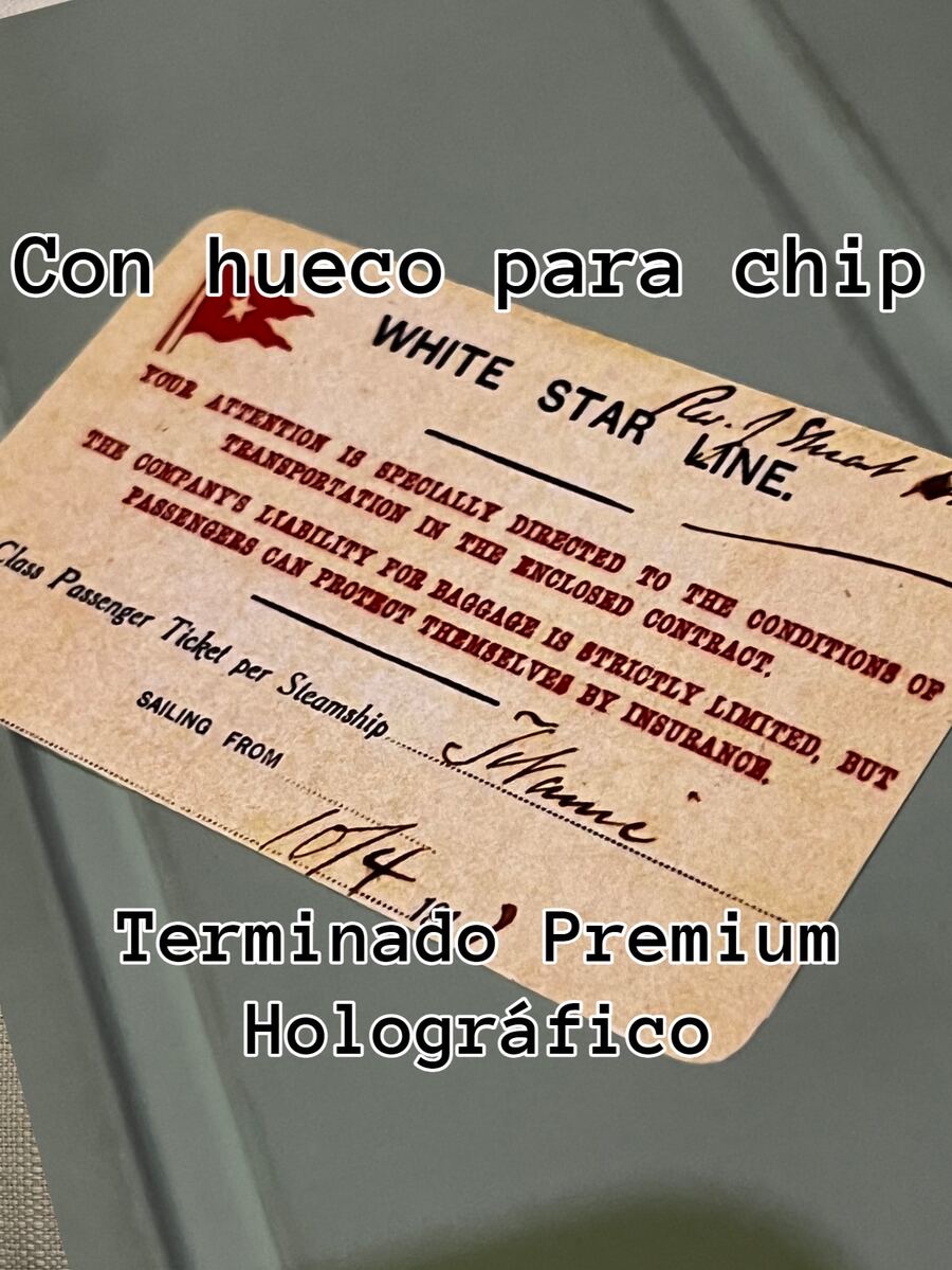 Skins, Stickers, Prints, Stickers, Decals For Titan Premium Glossy, Matte And Holographic Ticket Cards. - White - View 1