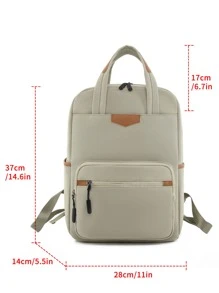 LECEY Mochila leve antirroubo, bolsa de viagem fashion, bolsa de trabalho de grande capacidade, mochila de viagem casual