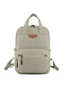 LECEY Mochila leve antirroubo, bolsa de viagem fashion, bolsa de trabalho de grande capacidade, mochila de viagem casual