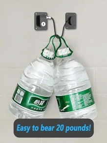 1 set Cerradura sin perforación - Multicolor - Ver 9