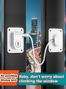 1 set Cerradura sin perforación - Multicolor - Ver 1