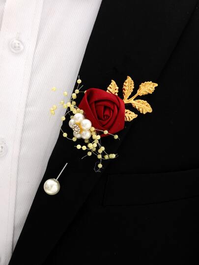婚禮胸花胸針