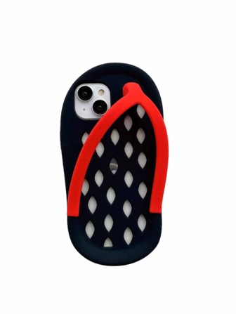 Slippers Design Silicone Phone Case