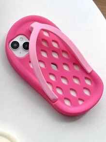 Chanclas diseño Funda para móvil - Rosa - Ver 2