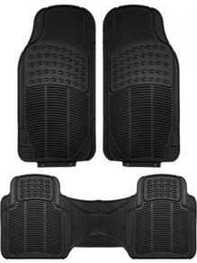 Tapetes para auto de 3 piezas - Negro - Ver 2