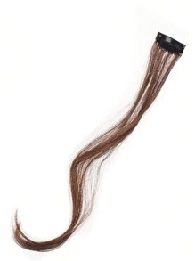 淺啡色長龍鬚短劉海,假劉海假髮片夾在劉海上,劉海接髮 - Light Brown - 查看 6