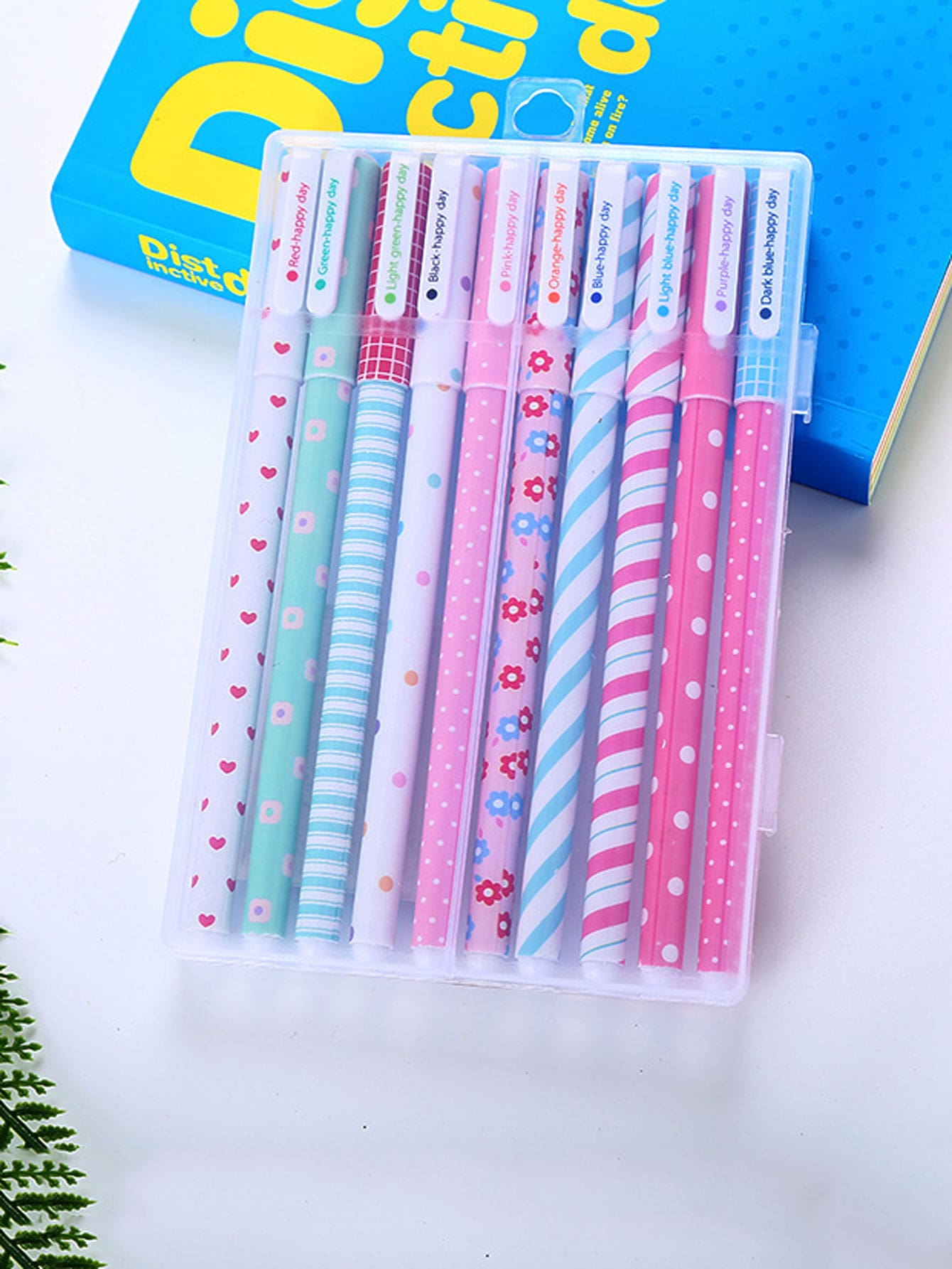 10 cái Mẫu hỗn hợp Bút bi - Nhiều màu - Xem 1