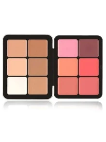 12 colores Corrector & Colorete crema Paleta - Multicolor - Ver 2