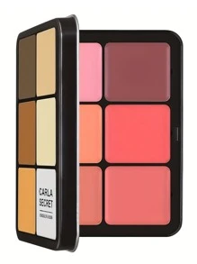12 colores Corrector & Colorete crema Paleta - Multicolor - Ver 4