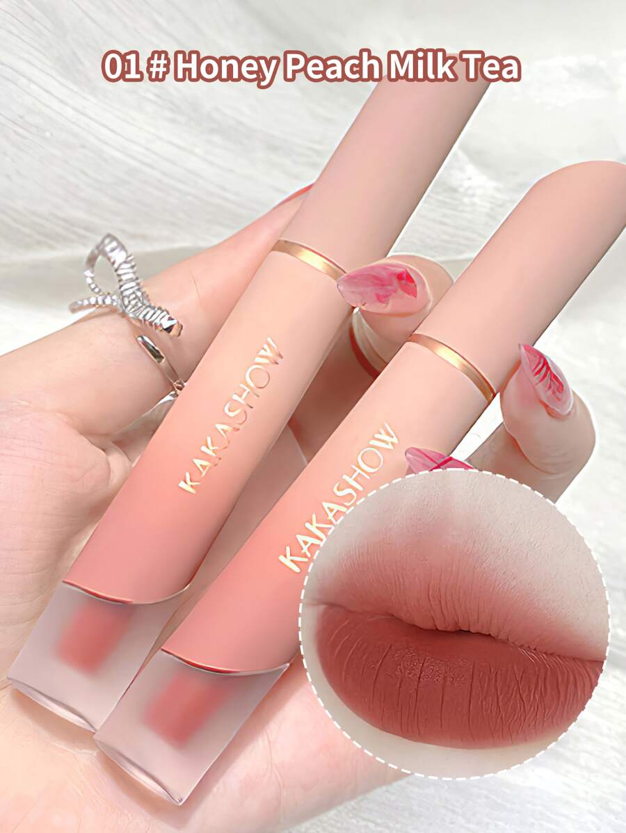 kakashow Liquid Lipcolor,Matte Lip Gloss, 1pc Long-Wearing Waterproof Lip Makeup Product