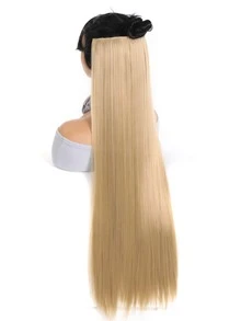 5夾子接髮-長款直發 - 香檳色 - 查看 8