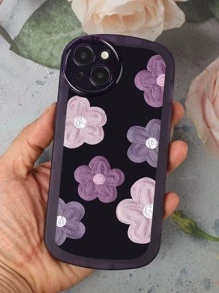 Floral Pattern Phone Case - Multicolor - View 2