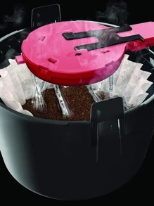 Cafetera Programable Digital 12 tzas B+D Con Filtro Permanente - Negro - Ver 4