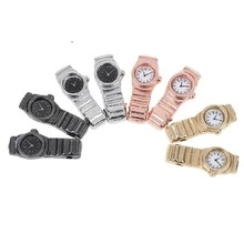 1 : 12 Thu nhỏ Đồng hồ Nhiều Màu sắc Đối với Nhà búp bê Trang trí Mini Đồ nội thất Đồ chơi Phụ kiện - Bạc - Xem 7