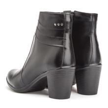 Women Fashion Boots - 黑色 - 查看 5