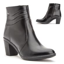 Women Fashion Boots - 黑色 - 查看 4