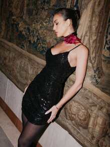 Women Dresses - 黑色 - 查看 1