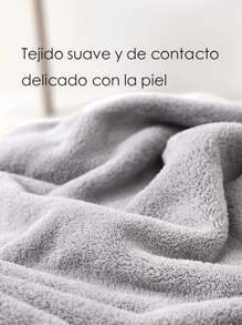Toalla de Baño para Bebé,con Diseño de Elefante Gato Perro Animado, de Secado Rápido y Suave para Niños - Gris - Ver 3