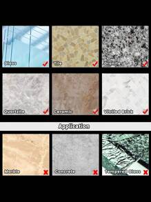 Stonego 10入組鑽石鍍層孔鋸芯鑽頭瓷磚大理石玻璃陶瓷鑽頭組3毫米至50毫米 - 銀色 - 查看 5