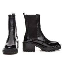 Women Fashion Boots - Black - View 5