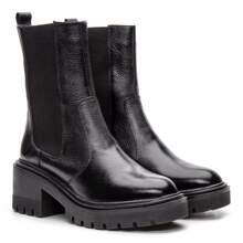 Women Fashion Boots - Black - View 1