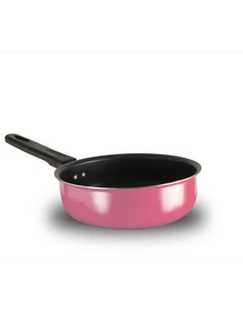 Jogo de Panelas 08 Peças Rosa Antiaderente Elegan - Pink - Visão 4