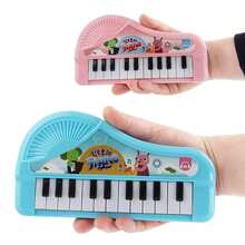 Children's Electronic Piano Toy Educational Musical Instrument Toy, Simulated 13-keys Piano, Enlightenment & Entertainment - Pink - View 3