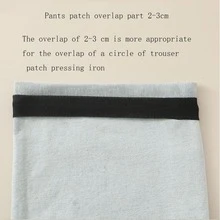 1 Roll Of 2m Hemming Tape Without Sewing For Adjusting And Shortening Trouser Legs - Black - View 5