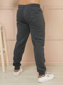 Men Sweatpants - Gris Oscuro - Ver 2