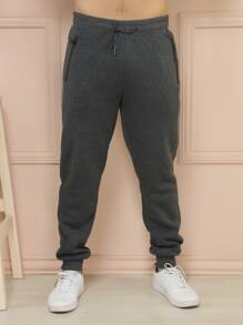 Men Sweatpants - Gris Oscuro - Ver 6