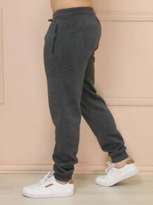 Men Sweatpants - Gris Oscuro - Ver 8