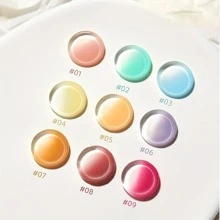 1PC Pat Painting Gel Nail Polish Gradient Semi Permanent Soak Off UV LED Nail Art Gel Varnishes For Nails - White - View 5