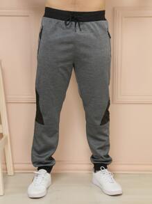 Men Sweatpants - 深灰色 - 查看 6