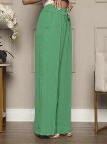 Women Pants - Màu xanh lá cây đậm - Xem 3
