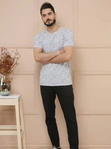 Men T-Shirts & Tanks - trắng - Xem 2