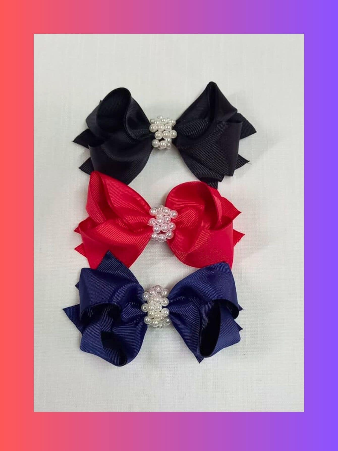 Kids Hair Accessories - 藏蓝色 - 查看 1