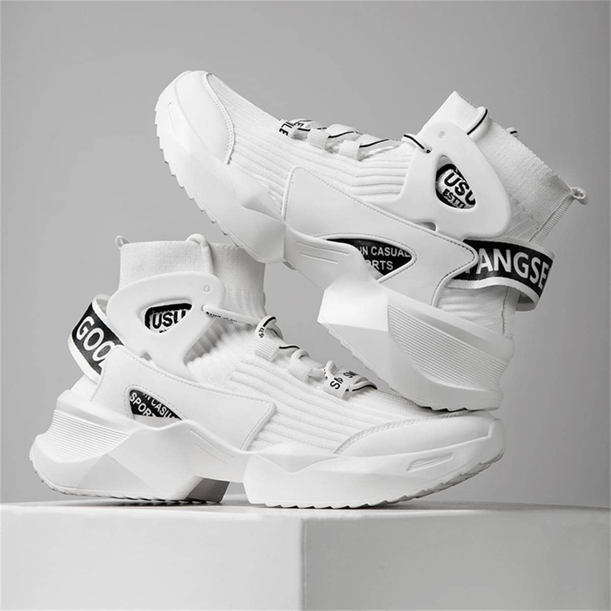 Off white sock sneakers sale