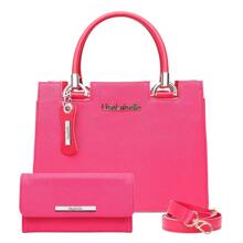 Uselabelle Women's Bag Kit With Wallet And Removable Side Strap 60% OFF - 藕粉色 - 查看 1