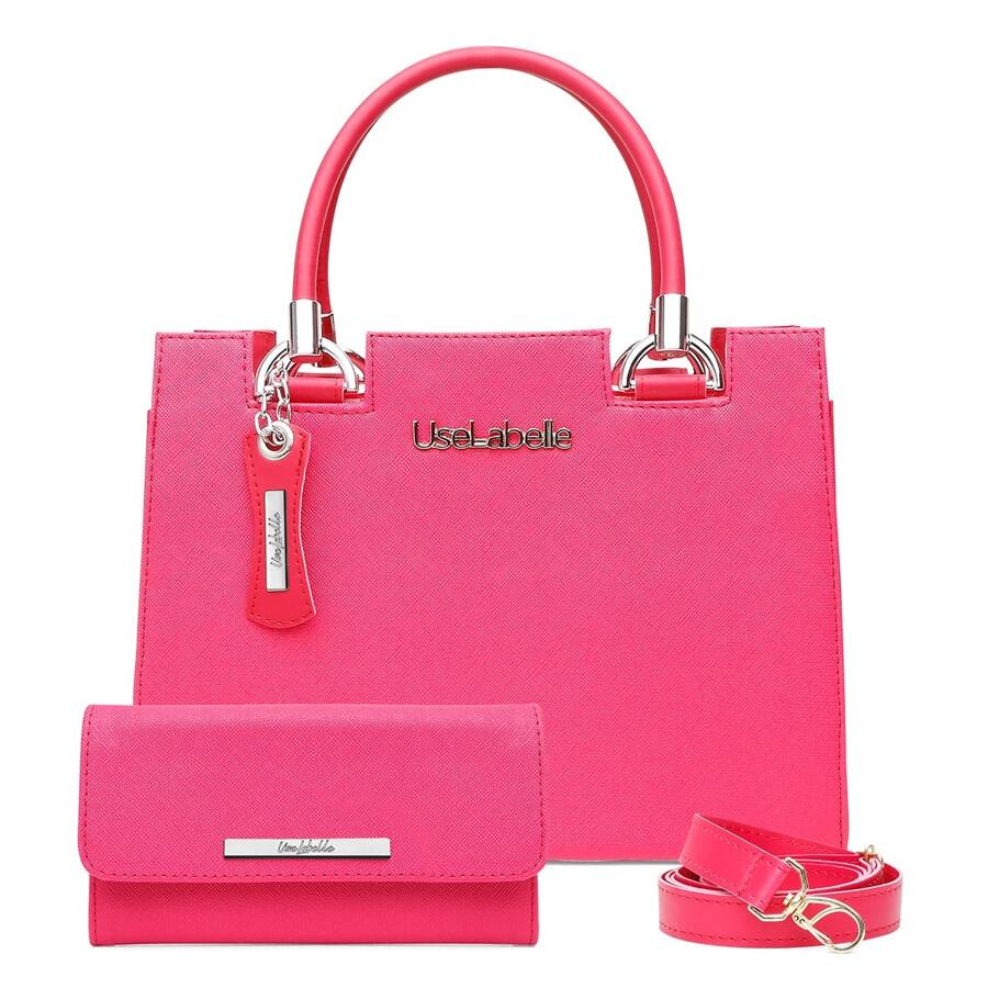 Uselabelle Women's Bag Kit With Wallet And Removable Side Strap 60% OFF - 藕粉色 - 查看 1