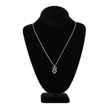 Dije Oso Osito Plata 925 + Cadena Plata 925 - Plateado - Ver 3
