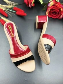 Women Clogs - 紅色 - 查看 2
